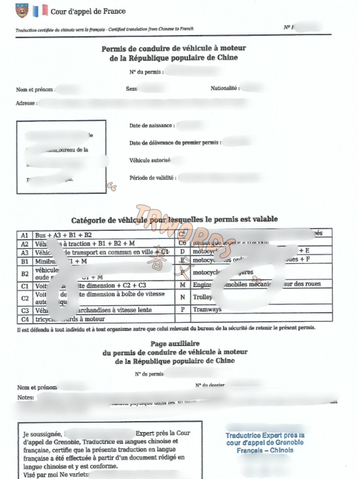 Read more about the article 法国宣誓翻译是什么？怎么办理？